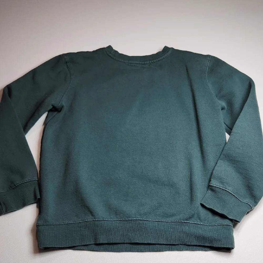 The Vinyl Icons Def Leppard Leopard Graphic Sweatshirt Green L Buckle